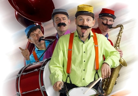 Bonte en vrolijke verschijning..