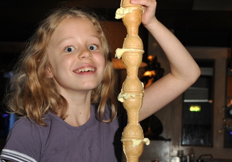 Lachen en verbazing..