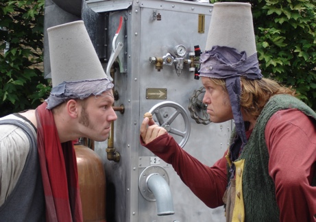 De zand-machineurs..