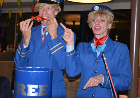 Ernst en Evelien zijn altijd vrolijk.. 