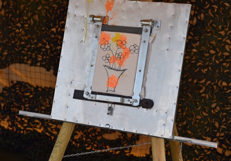 Het is een spektakel om kunst te maken..