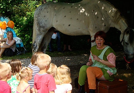 Enthousiast stukje entertainment..