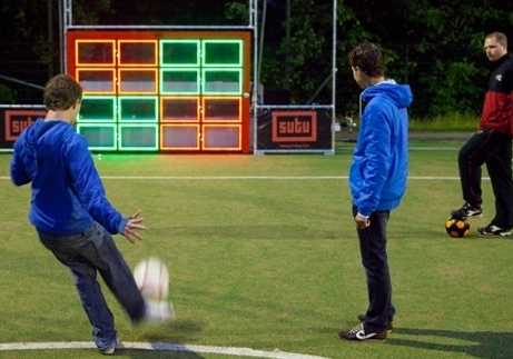 Interactieve voetbalmuur..