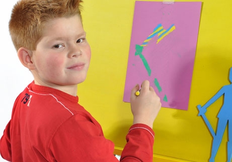 Het kunstwerk gaat mee naar huis..