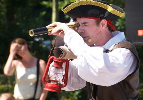 Knotsgekke piratenshow..