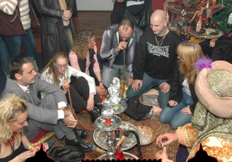 Een Oosterse ambiance..